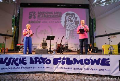 Uroczystość otwarcia 54. Lubuskiego Lata Filmowego w Łagowie