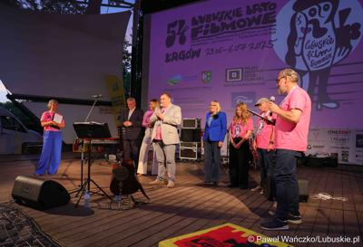 Uroczystość otwarcia 54. Lubuskiego Lata Filmowego w Łagowie
