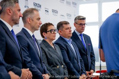 Wiceminister Cezary Tomczyk z wizytą w Gorzowie Wlkp. 