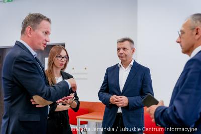 Wiceminister Cezary Tomczyk z wizytą w Gorzowie Wlkp. 