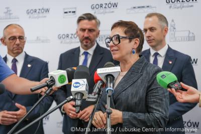 Wiceminister Cezary Tomczyk z wizytą w Gorzowie Wlkp. 