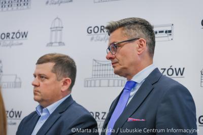 Wiceminister Cezary Tomczyk z wizytą w Gorzowie Wlkp. 