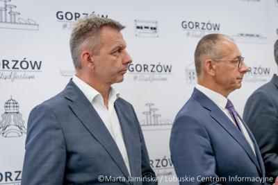 Wiceminister Cezary Tomczyk z wizytą w Gorzowie Wlkp. 