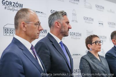 Wiceminister Cezary Tomczyk z wizytą w Gorzowie Wlkp. 