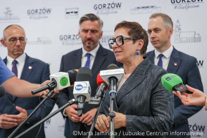 Wiceminister Cezary Tomczyk z wizytą w Gorzowie Wlkp.
