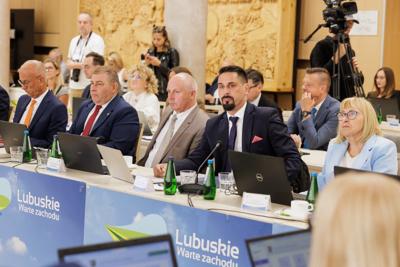 Sesja Sejmiku Województwa, podczas której wybrano nowego marszałka oraz zarząd województwa lubuskiego 
