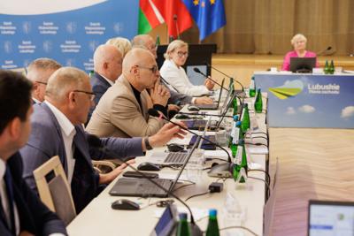 Sesja Sejmiku Województwa, podczas której wybrano nowego marszałka oraz zarząd województwa lubuskiego 