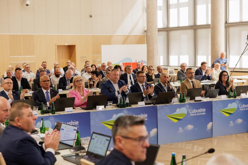 Sesja Sejmiku Województwa, podczas której wybrano nowego marszałka oraz zarząd województwa lubuskiego