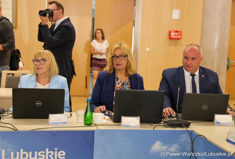 Sesja Sejmiku Województwa, podczas której wybrano nowego marszałka oraz zarząd województwa lubuskiego