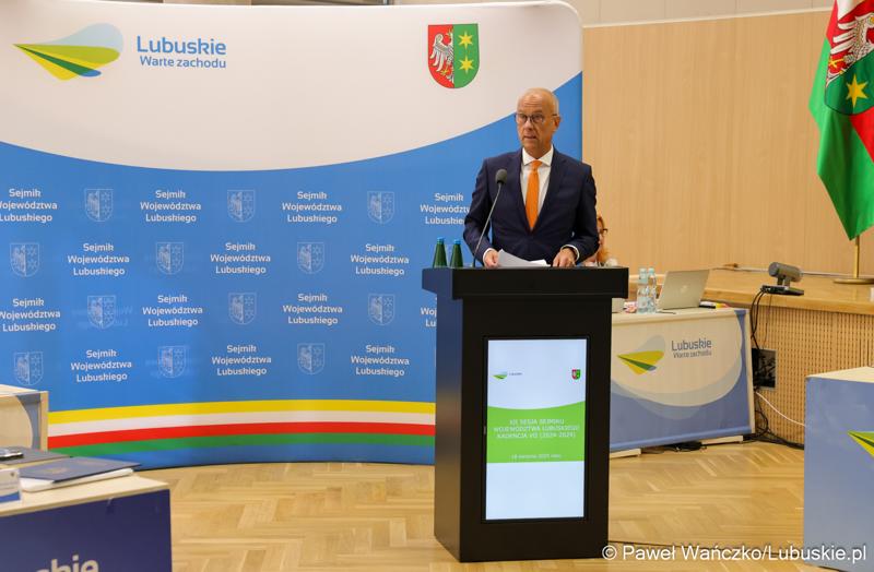 Sesja Sejmiku Województwa, podczas której wybrano nowego marszałka oraz zarząd województwa lubuskiego