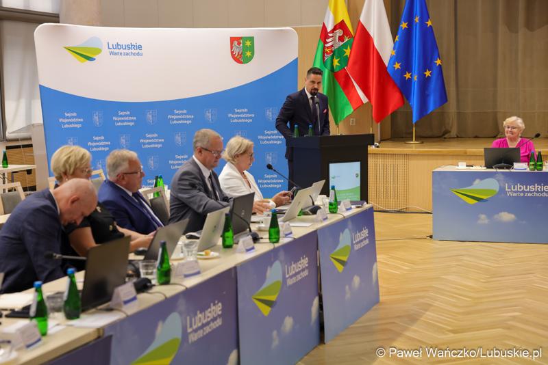 Sesja Sejmiku Województwa, podczas której wybrano nowego marszałka oraz zarząd województwa lubuskiego