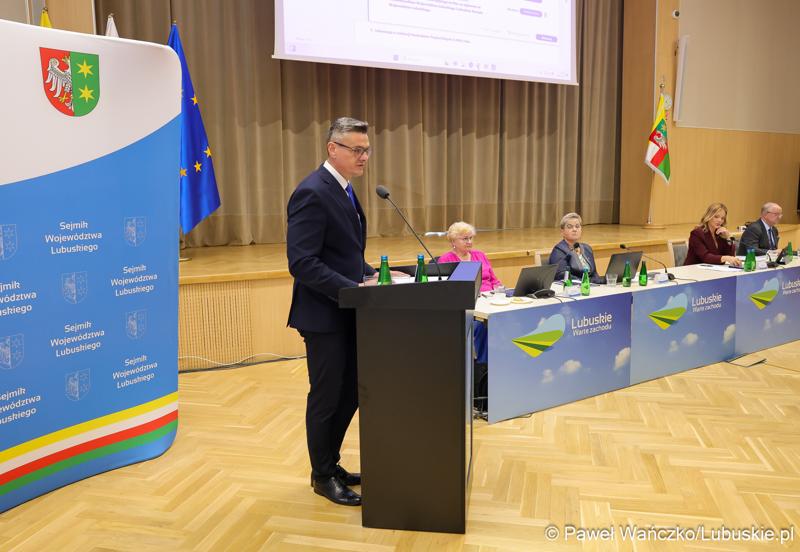 Sesja Sejmiku Województwa, podczas której wybrano nowego marszałka oraz zarząd województwa lubuskiego