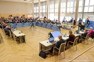 Sesja Sejmiku Województwa, podczas której wybrano nowego marszałka oraz zarząd województwa lubuskiego 