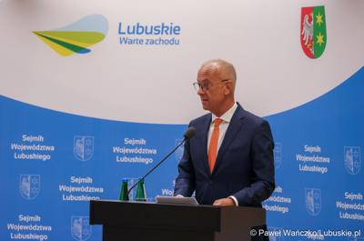 Sesja Sejmiku Województwa, podczas której wybrano nowego marszałka oraz zarząd województwa lubuskiego 