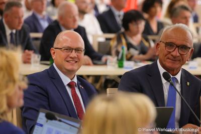 Sesja Sejmiku Województwa, podczas której wybrano nowego marszałka oraz zarząd województwa lubuskiego 