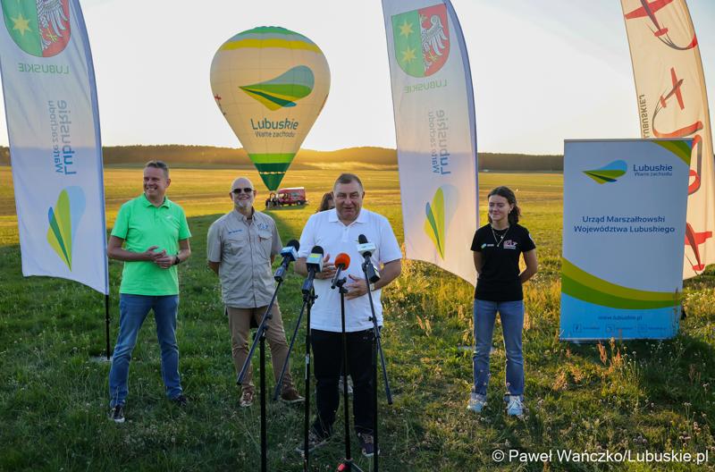 Podniebna promocja Województwa Lubuskiego