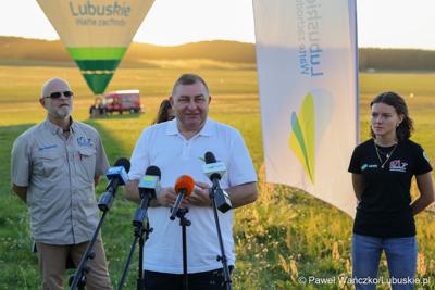 Podniebna promocja Województwa Lubuskiego