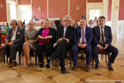 Uroczystość 15-lecia założenia Europejskiego Związku Parków Łużyckich w Pałacu Książęcym w Żaganiu

