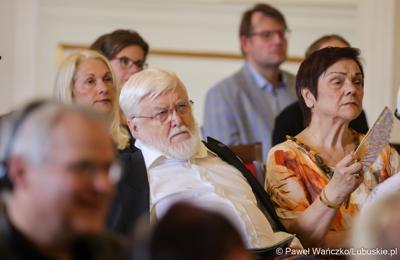 Uroczystość 15-lecia założenia Europejskiego Związku Parków Łużyckich w Pałacu Książęcym w Żaganiu

