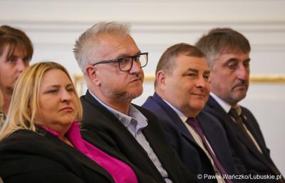 Uroczystość 15-lecia założenia Europejskiego Związku Parków Łużyckich w Pałacu Książęcym w Żaganiu
