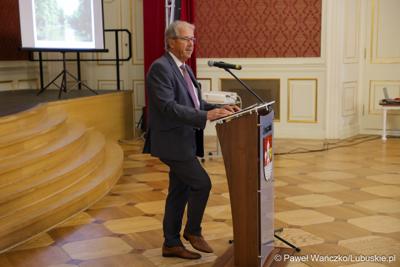 Uroczystość 15-lecia założenia Europejskiego Związku Parków Łużyckich w Pałacu Książęcym w Żaganiu
