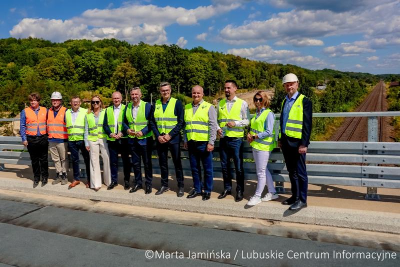 Wizyta robocza placu budowy IV etapu obwodnicy Drezdenka