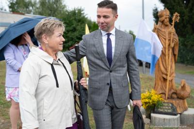 Członek Zarządu Województwa Lubuskiego Anna Chinalska wzięła udział w dożynkach gminnych, które odbyły się 23 sierpnia 2025 r. w Marcinowicach.
