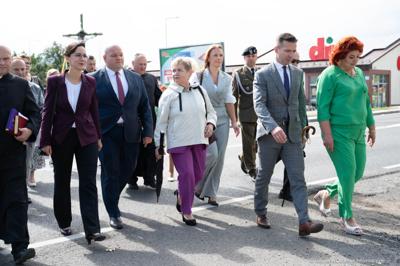 Członek Zarządu Województwa Lubuskiego Anna Chinalska wzięła udział w dożynkach gminnych, które odbyły się 23 sierpnia 2025 r. w Marcinowicach.
