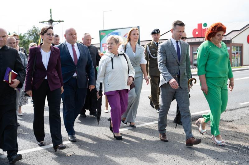 Członek Zarządu Województwa Lubuskiego Anna Chinalska wzięła udział w dożynkach gminnych, które odbyły się 23 sierpnia 2025 r. w Marcinowicach.