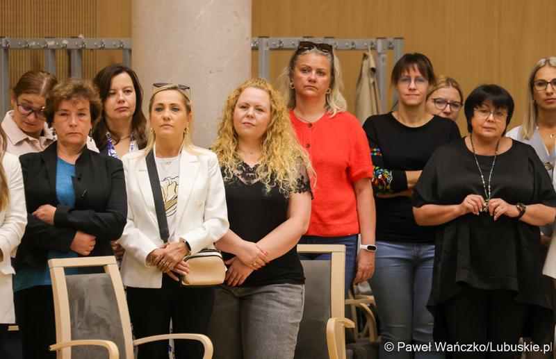 Spotkanie nowego marszałka województwa lubuskiego Sebastiana Ciemnoczołowskiego, wraz z całym Zarządem Województwa, z pracownikami Urzędu Marszałkowskiego