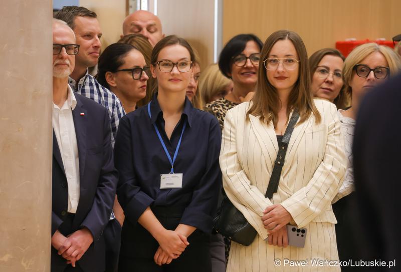 Spotkanie nowego marszałka województwa lubuskiego Sebastiana Ciemnoczołowskiego, wraz z całym Zarządem Województwa, z pracownikami Urzędu Marszałkowskiego