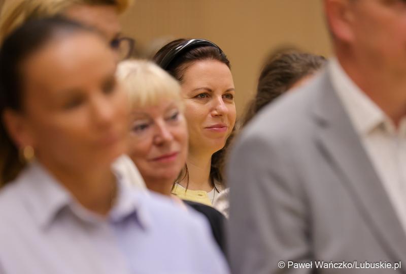 Spotkanie nowego marszałka województwa lubuskiego Sebastiana Ciemnoczołowskiego, wraz z całym Zarządem Województwa, z pracownikami Urzędu Marszałkowskiego