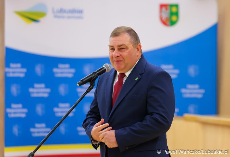 Spotkanie nowego marszałka województwa lubuskiego Sebastiana Ciemnoczołowskiego, wraz z całym Zarządem Województwa, z pracownikami Urzędu Marszałkowskiego