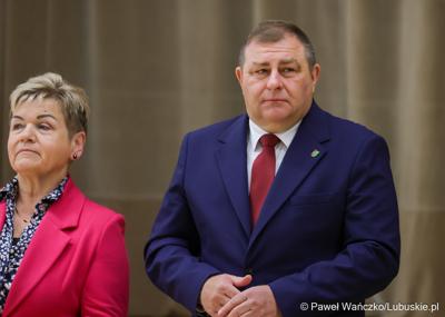 Spotkanie nowego marszałka województwa lubuskiego Sebastiana Ciemnoczołowskiego, wraz z całym Zarządem Województwa, z pracownikami Urzędu Marszałkowskiego