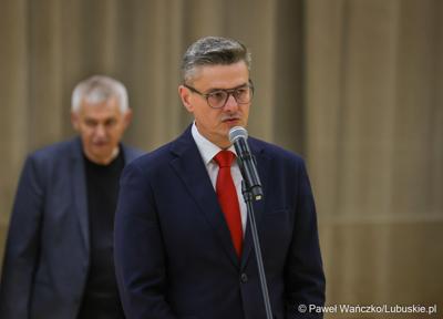 Spotkanie nowego marszałka województwa lubuskiego Sebastiana Ciemnoczołowskiego, wraz z całym Zarządem Województwa, z pracownikami Urzędu Marszałkowskiego