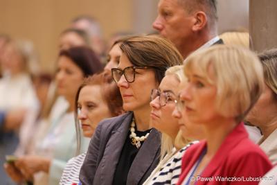 Spotkanie nowego marszałka województwa lubuskiego Sebastiana Ciemnoczołowskiego, wraz z całym Zarządem Województwa, z pracownikami Urzędu Marszałkowskiego