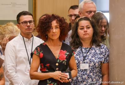 Spotkanie nowego marszałka województwa lubuskiego Sebastiana Ciemnoczołowskiego, wraz z całym Zarządem Województwa, z pracownikami Urzędu Marszałkowskiego