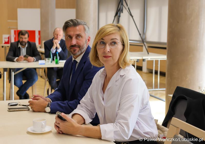 Poseł na Sejm RP Waldemar Sługocki oraz Posłanka Katarzyna Osos