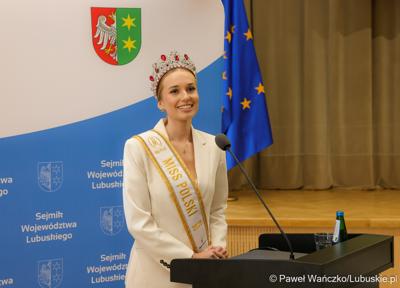 „Ambasadora Województwa Lubuskiego” Oliwia Mikulska - Miss Polski 2025