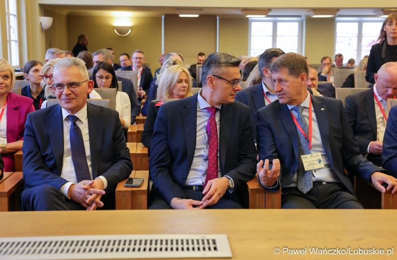 Inauguracja posiedzenia Polskiej Unii Szpitali Klinicznych w rektoracie Uniwersytetu Zielonogórskiego