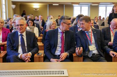 Inauguracja posiedzenia Polskiej Unii Szpitali Klinicznych w rektoracie Uniwersytetu Zielonogórskiego