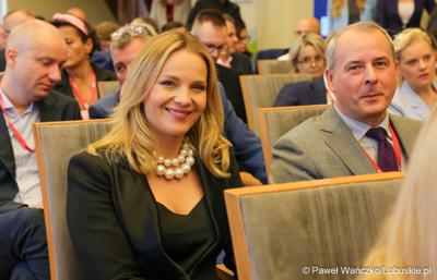 Przewodnicząca Sejmiku Województwa Lubuskiego Anna Synowiec