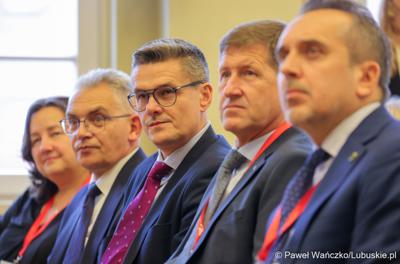 Inauguracja posiedzenia Polskiej Unii Szpitali Klinicznych w rektoracie Uniwersytetu Zielonogórskiego