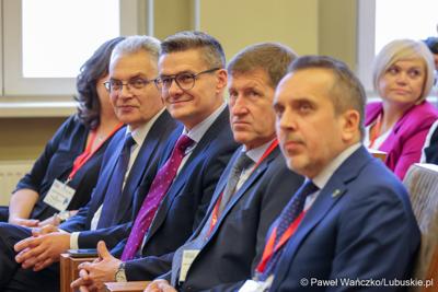 Inauguracja posiedzenia Polskiej Unii Szpitali Klinicznych w rektoracie Uniwersytetu Zielonogórskiego