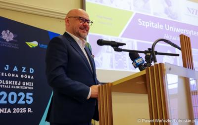 Inauguracja posiedzenia Polskiej Unii Szpitali Klinicznych w rektoracie Uniwersytetu Zielonogórskiego