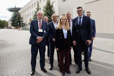  Jolanta Sobierańska-Grenda z wizyta w zielonogórskim szpitalu uniwersyteckim