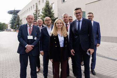  Jolanta Sobierańska-Grenda z wizyta w zielonogórskim szpitalu uniwersyteckim