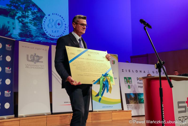 Uroczystość z okazji 80-lecia zielonogórskiego szpitala