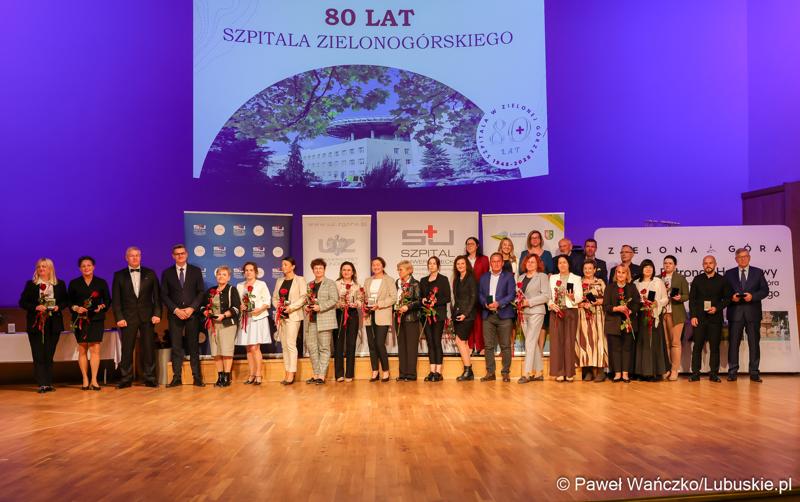 Uroczystość z okazji 80-lecia zielonogórskiego szpitala