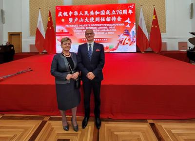 Delegacja Lubuskiego w ambasadzie Chin w Warszawie 